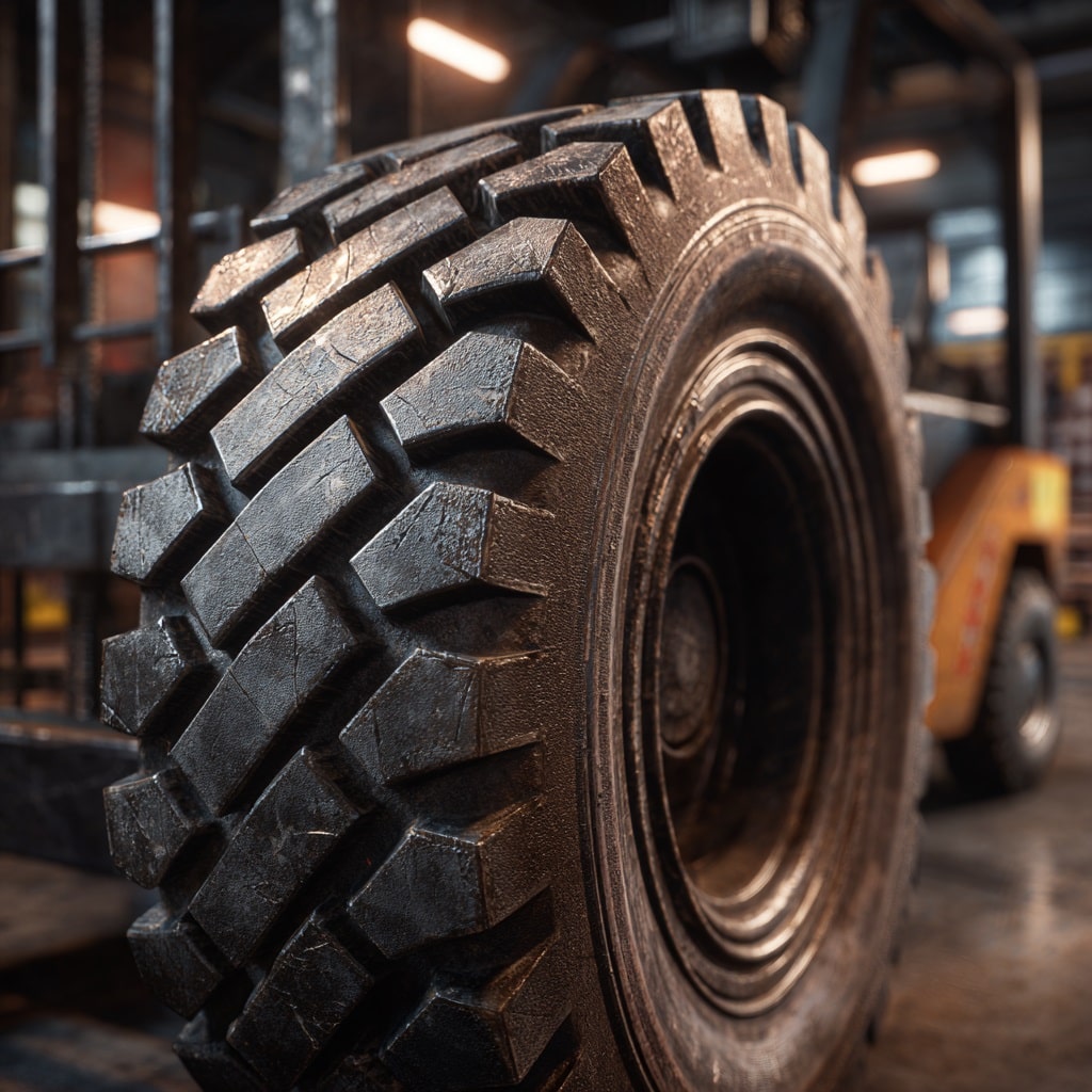 خرید لاستیک لیفتراک کرهای