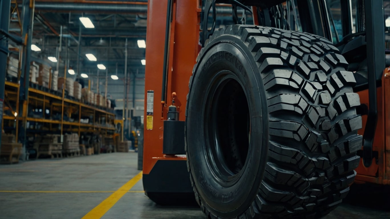 عوامل تخریب لاستیک لیفتراک