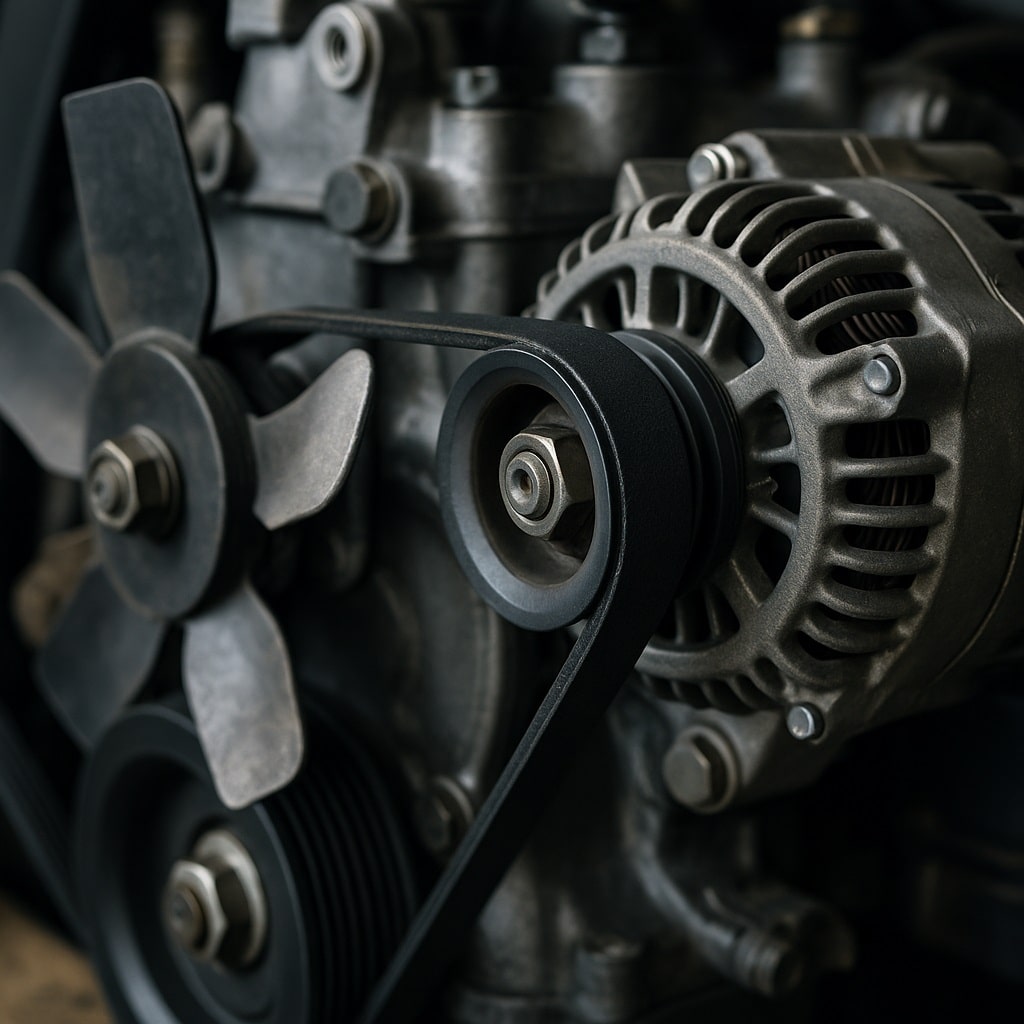 عیب یابی تسمه دینام لیفتراک