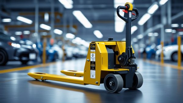 جک پالت دستی تویوتا در انبار