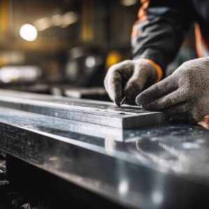 تکنسین در حال مونتاژ کلاچ پک گیربکس و چیدن صفحات آهنی و گرافیتی